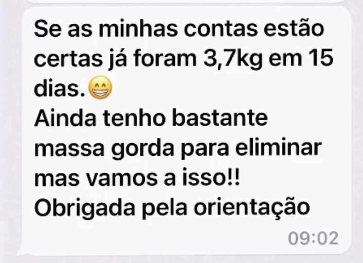 Depoimento de aluna