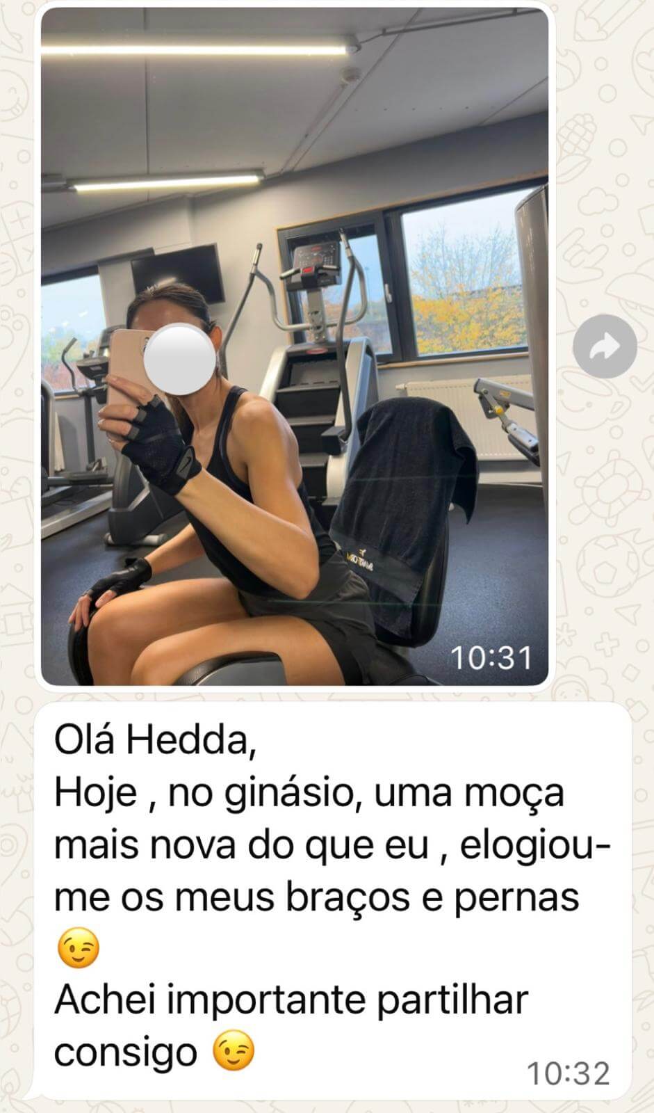 Depoimento de aluna