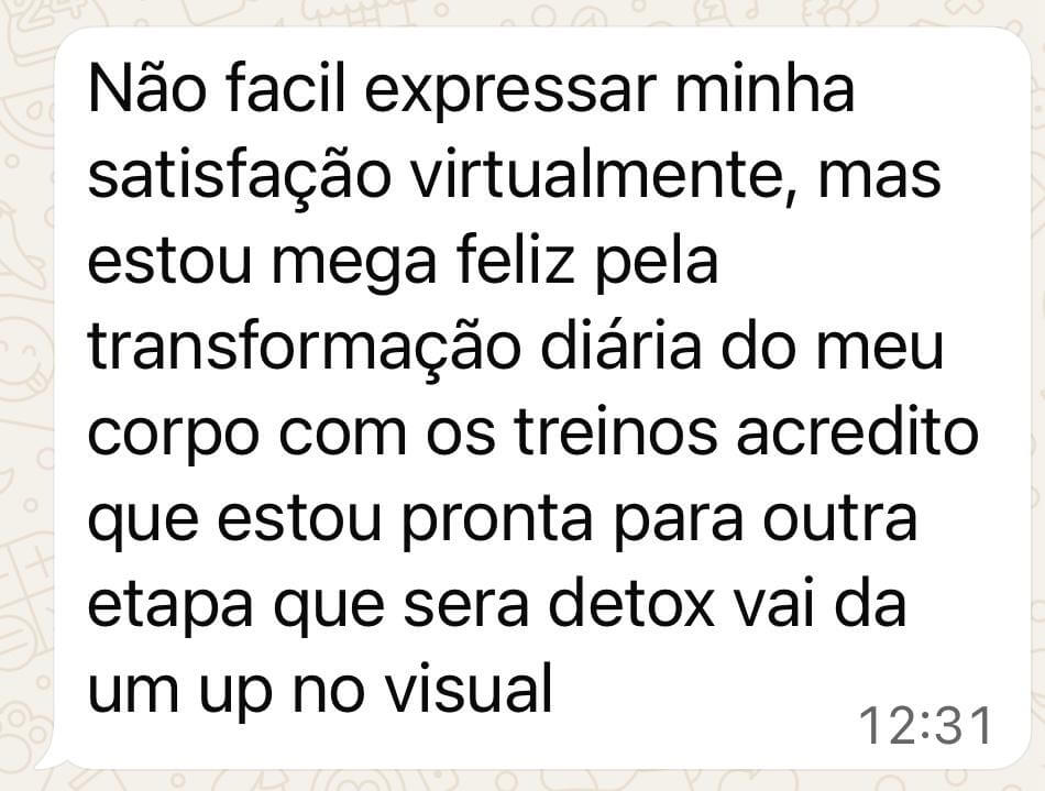 Depoimento de aluna