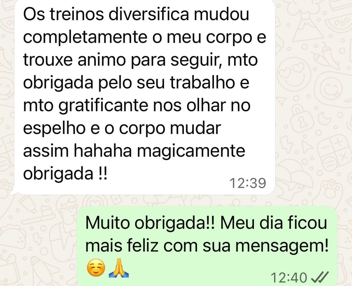 Depoimento de aluna